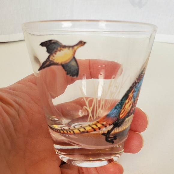Lynn Bogue Hunt wildlife artist, illustrator - collectible shot glass set (3) - Picture 8 of 8